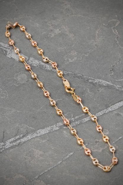 Tobillera Gc 2.55gr / 25cm / 3.3mm — Tres Oros
