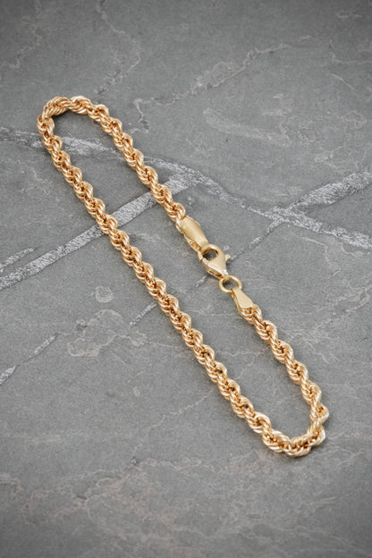 Pulso Lazo 2.4gr / 18.5cm / 3.2mm — Oro Amarillo