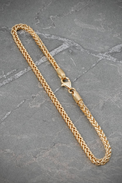 Pulso Franco 3.35gr / 20cm / 2.4mm — Oro Amarillo