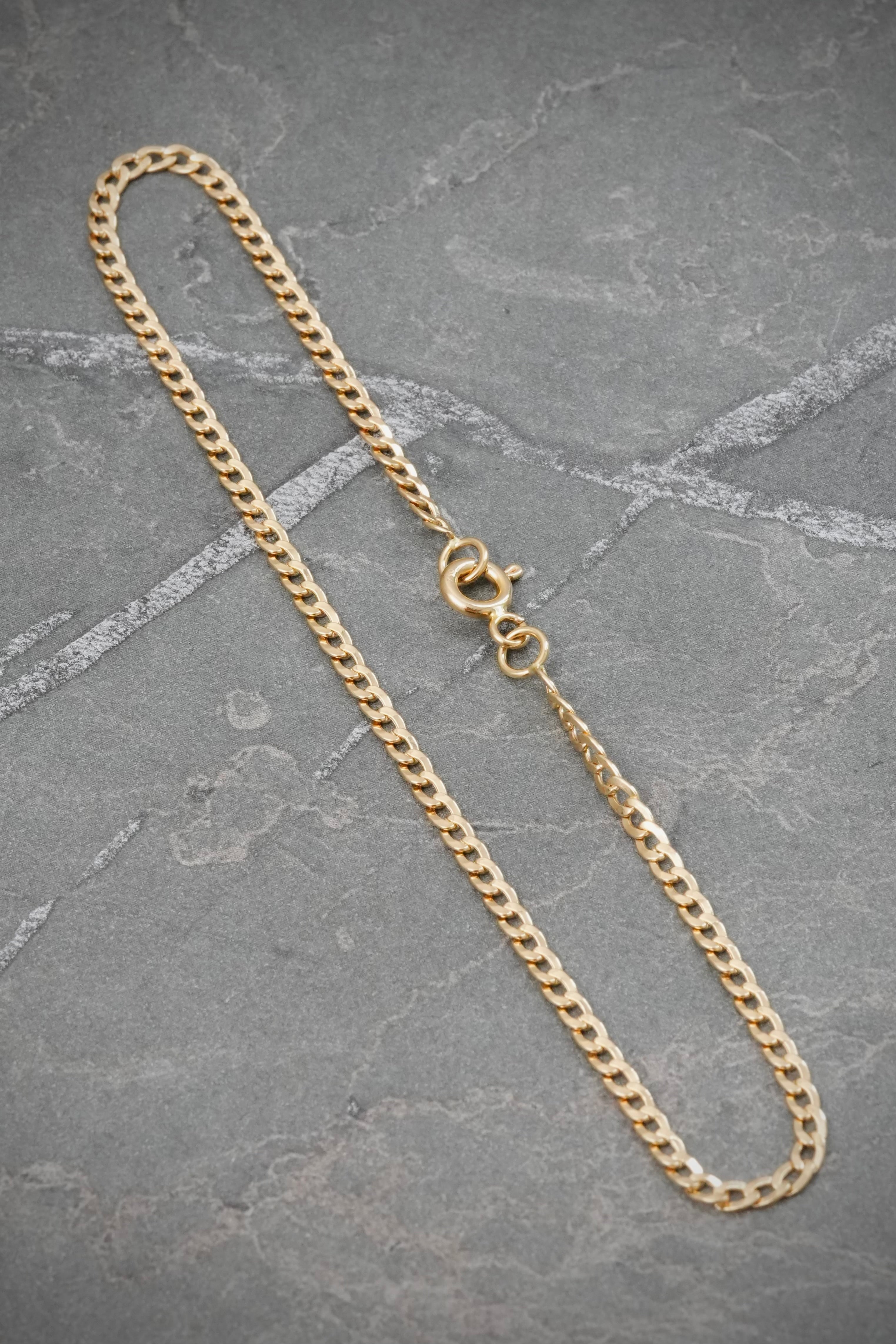 Pulso Cubano 1.4gr / 21cm / 2.3mm — Oro Amarillo