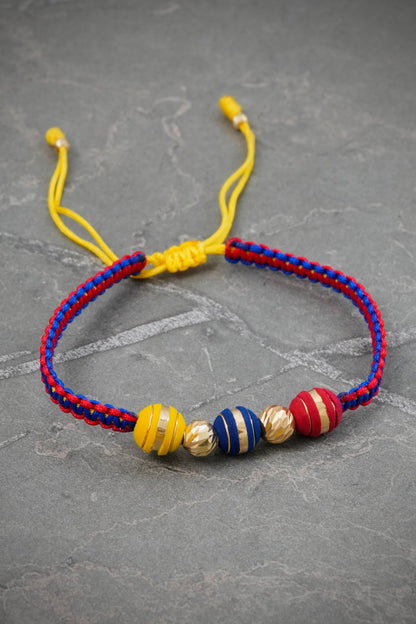 Pulsera de la Tricolor 0.5gr — Oro Amarillo
