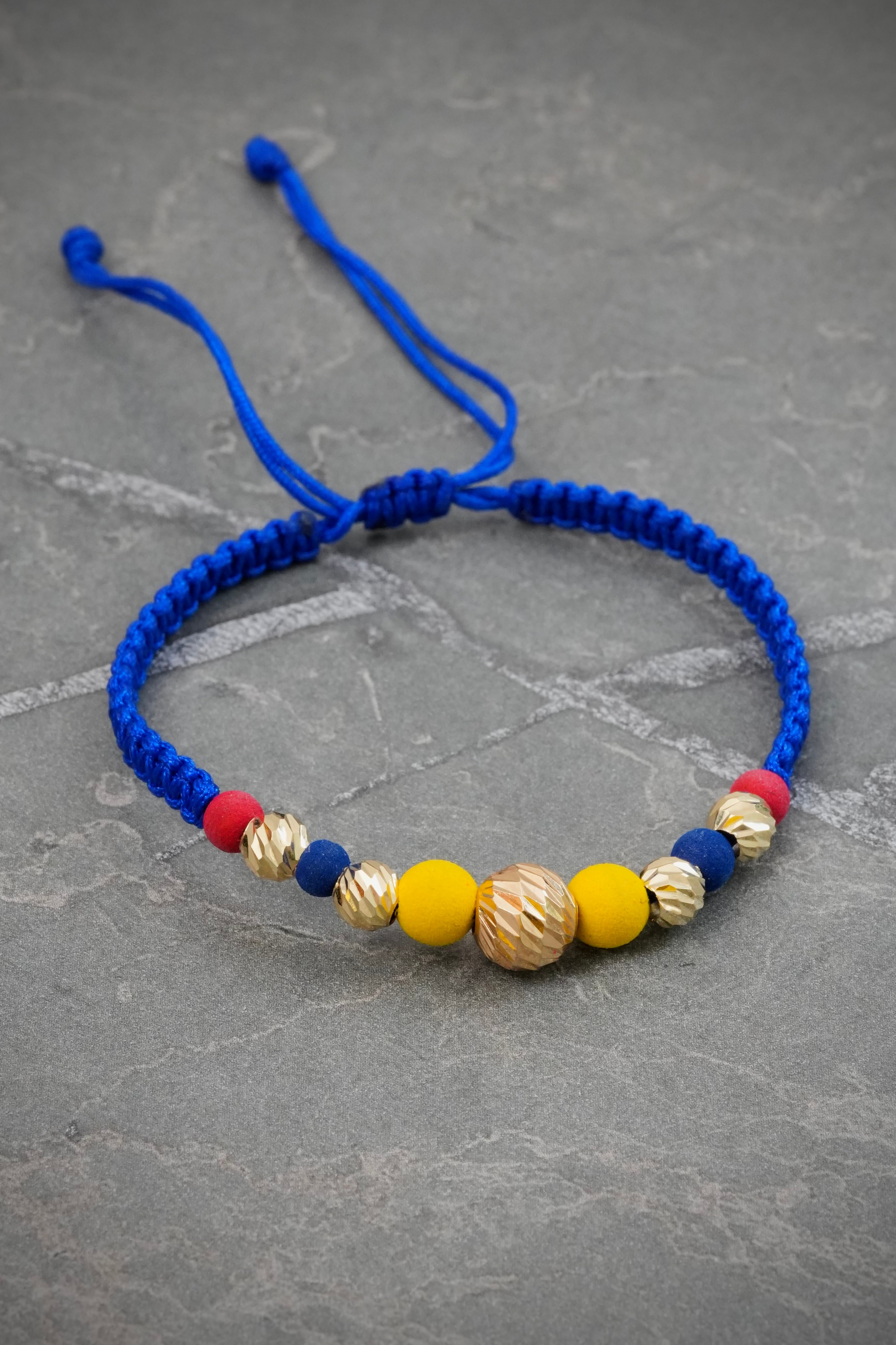 Pulsera de la Tricolor 1.1gr — Oro Amarillo