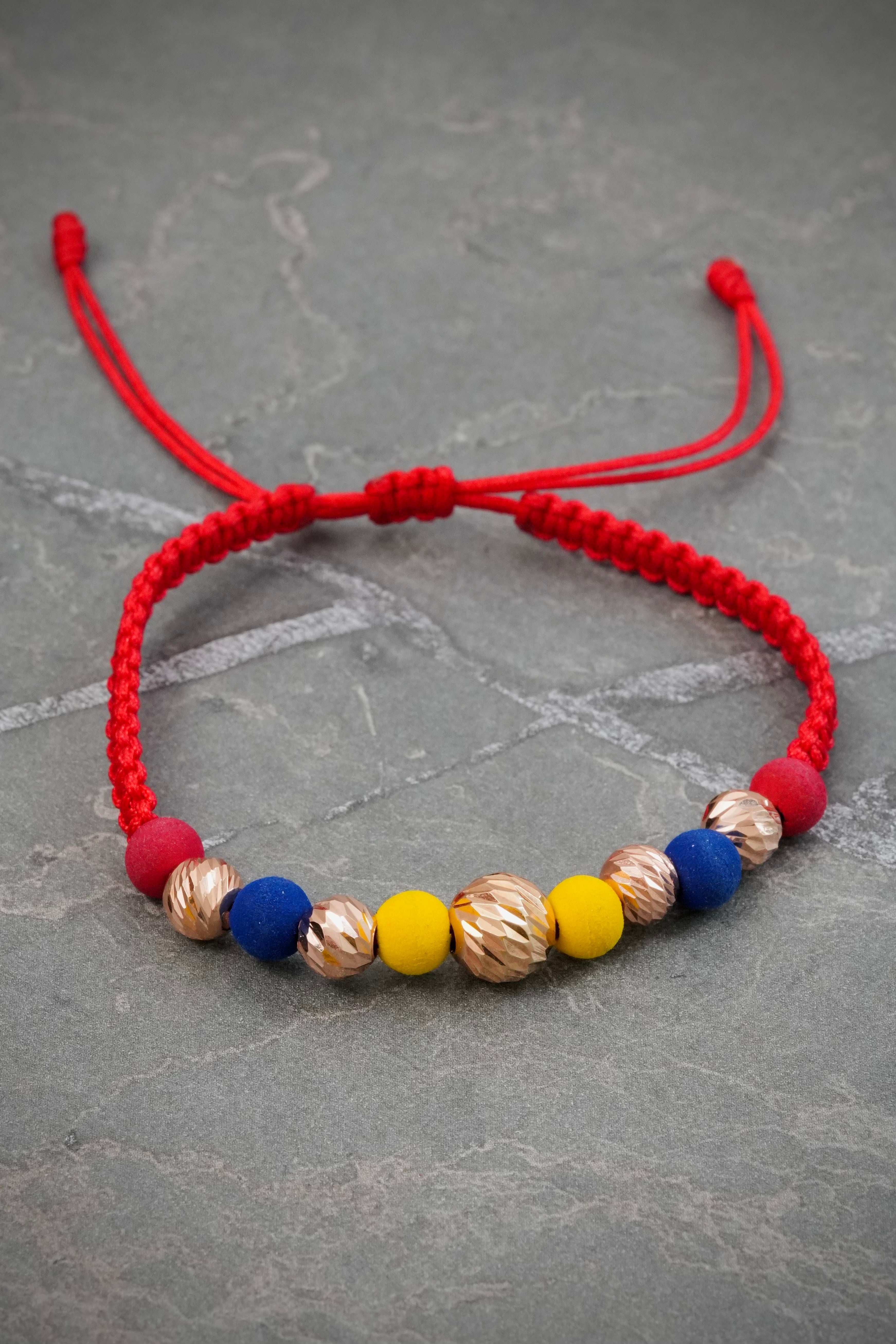 Pulsera de la Tricolor 1.35gr — Oro Rosado
