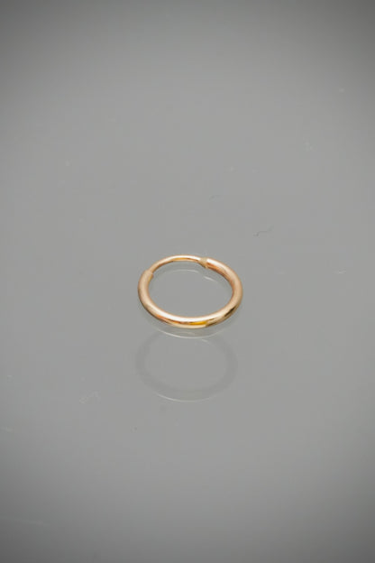 Unidad candongas Lisa 0.2gr / 0.9cm / 9mm — Oro Amarillo