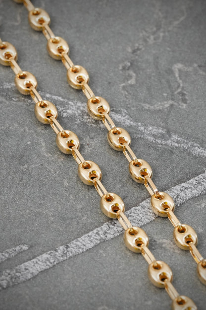 Cadena Gc 5.3gr / 50cm / 3.4mm — Oro Amarillo