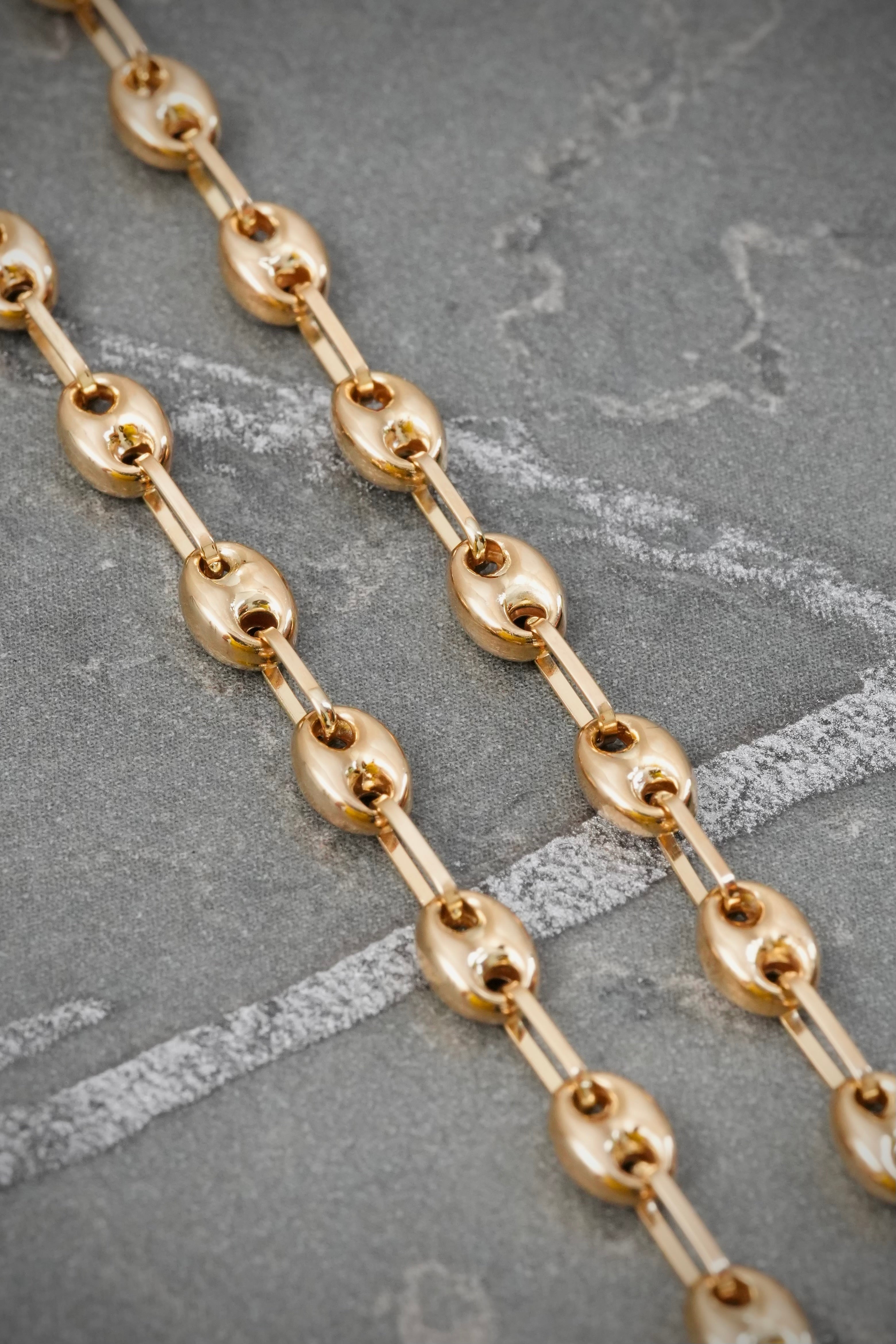 Cadena Gc 6.4gr / 50cm / 3.7mm — Oro Amarillo