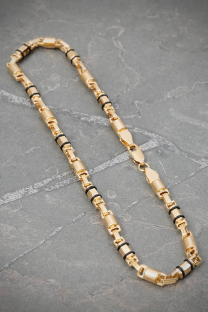 Tobillera Rustica 6.75gr / 26.5cm / 4.2mm — Oro Amarillo