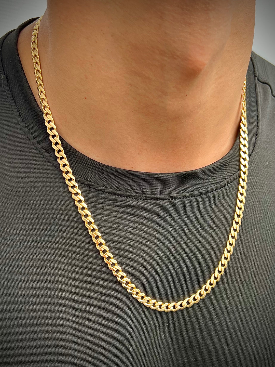 Cadena monaco 27gr / Largo 60cm — Oro Amarillo