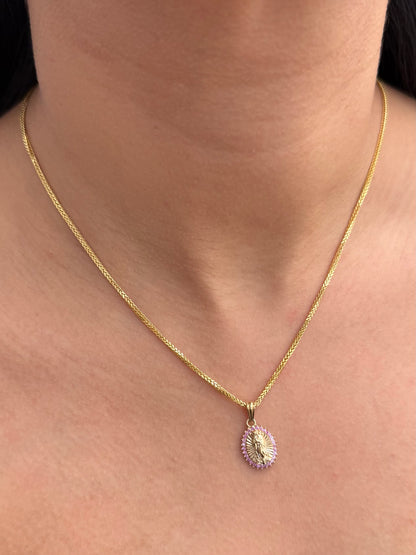 Dije Virgen de Guadalupe 1.95gr / 2.2cm / 11mm — Oro Amarillo
