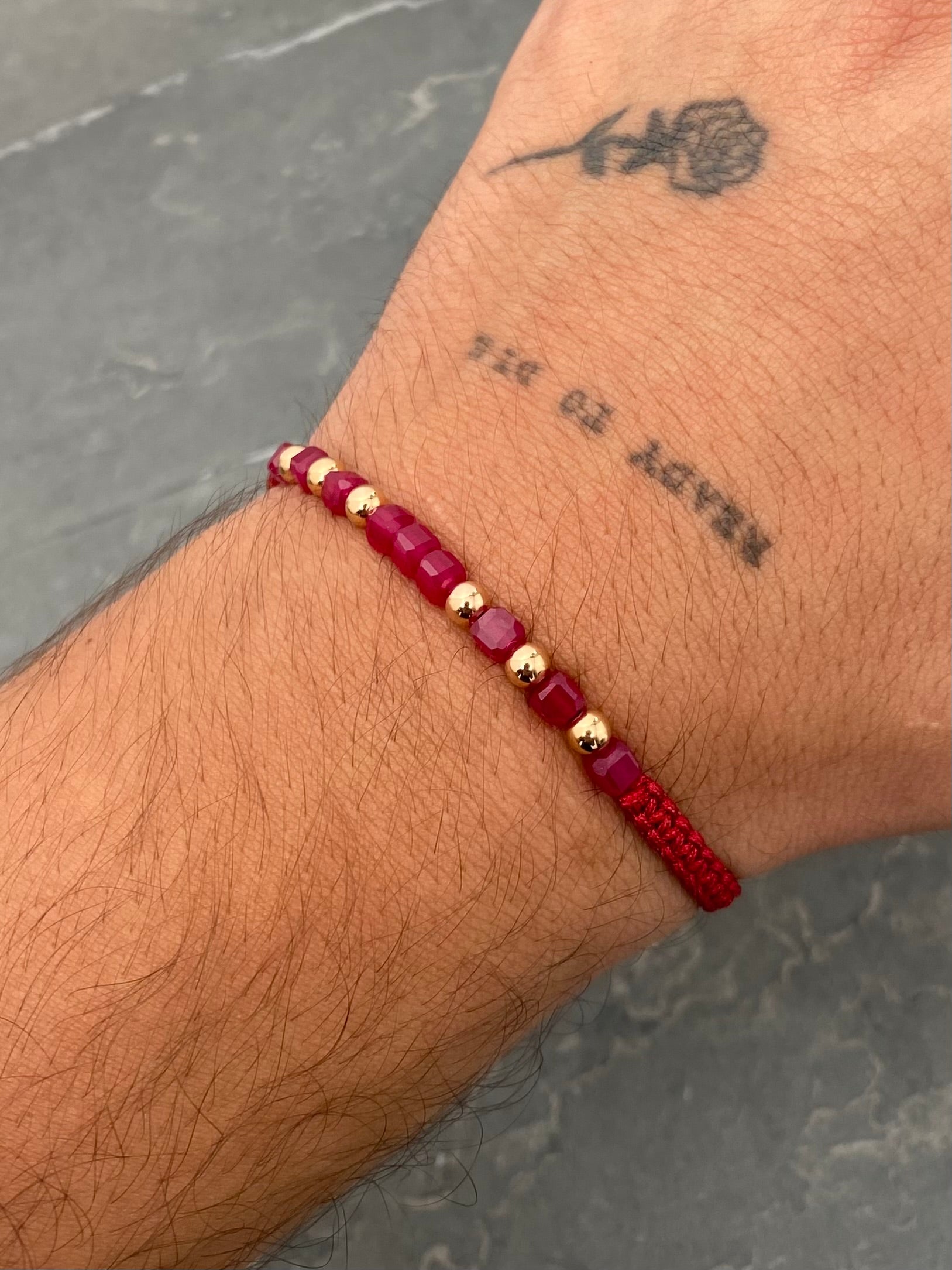 Pulsera Energetica 0.5gr — Oro Rosado