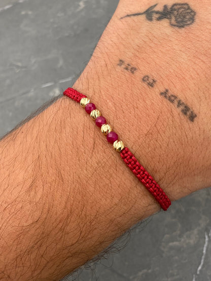 Pulsera Energetica 0.4gr — Oro Amarillo
