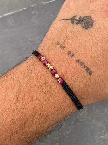 Pulsera Energetica 0.4gr — Oro Rosado
