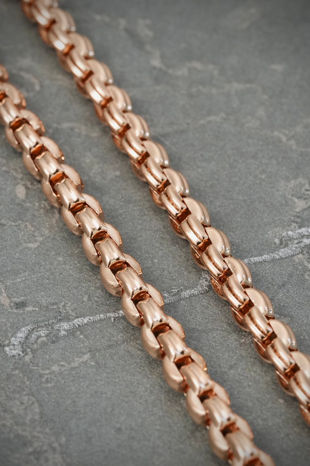 Cadena Rolon 19.9gr / 60cm / 4.5mm — Oro Rosado