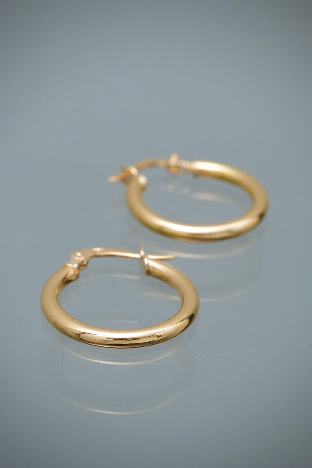 Candongas Lisas 1.85gr / 2.4cm / 2.2mm — Oro Amarillo