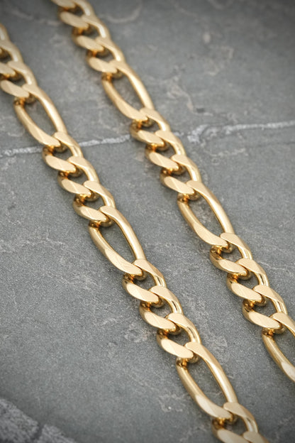 Cadena figaro 58.75gr / Largo 60cm / Oro Amarillo italy cte B