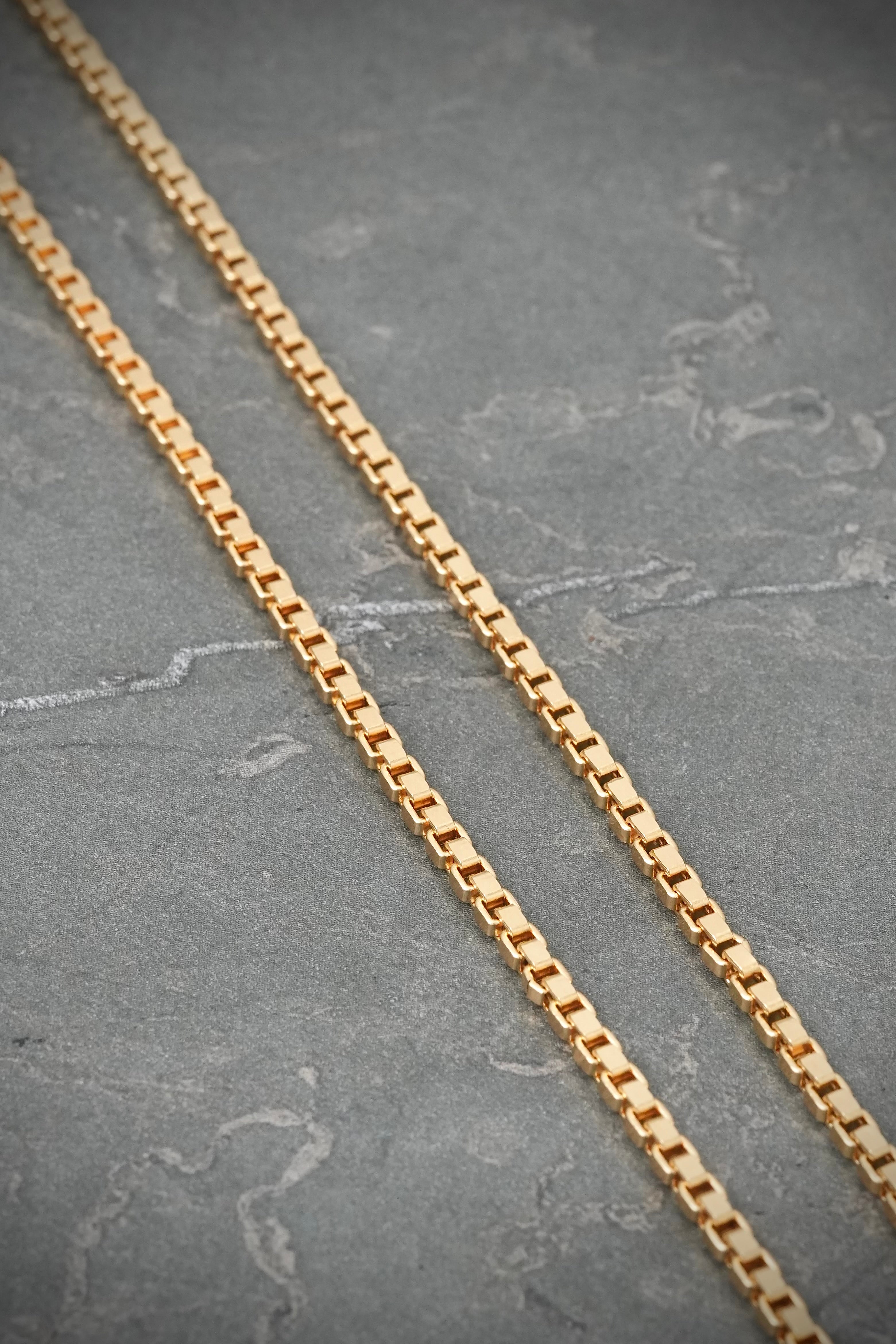 Cadena veneciana 10gr / Largo 50cm / Oro Amarillo italy +3 M