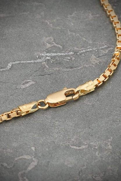 Cadena veneciana 10gr / Largo 50cm / Oro Amarillo italy +3 M