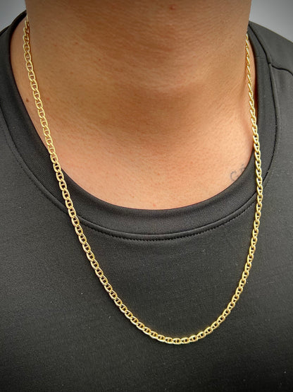 Cadena escalera 11.7gr / Largo 60cm — Oro Amarillo