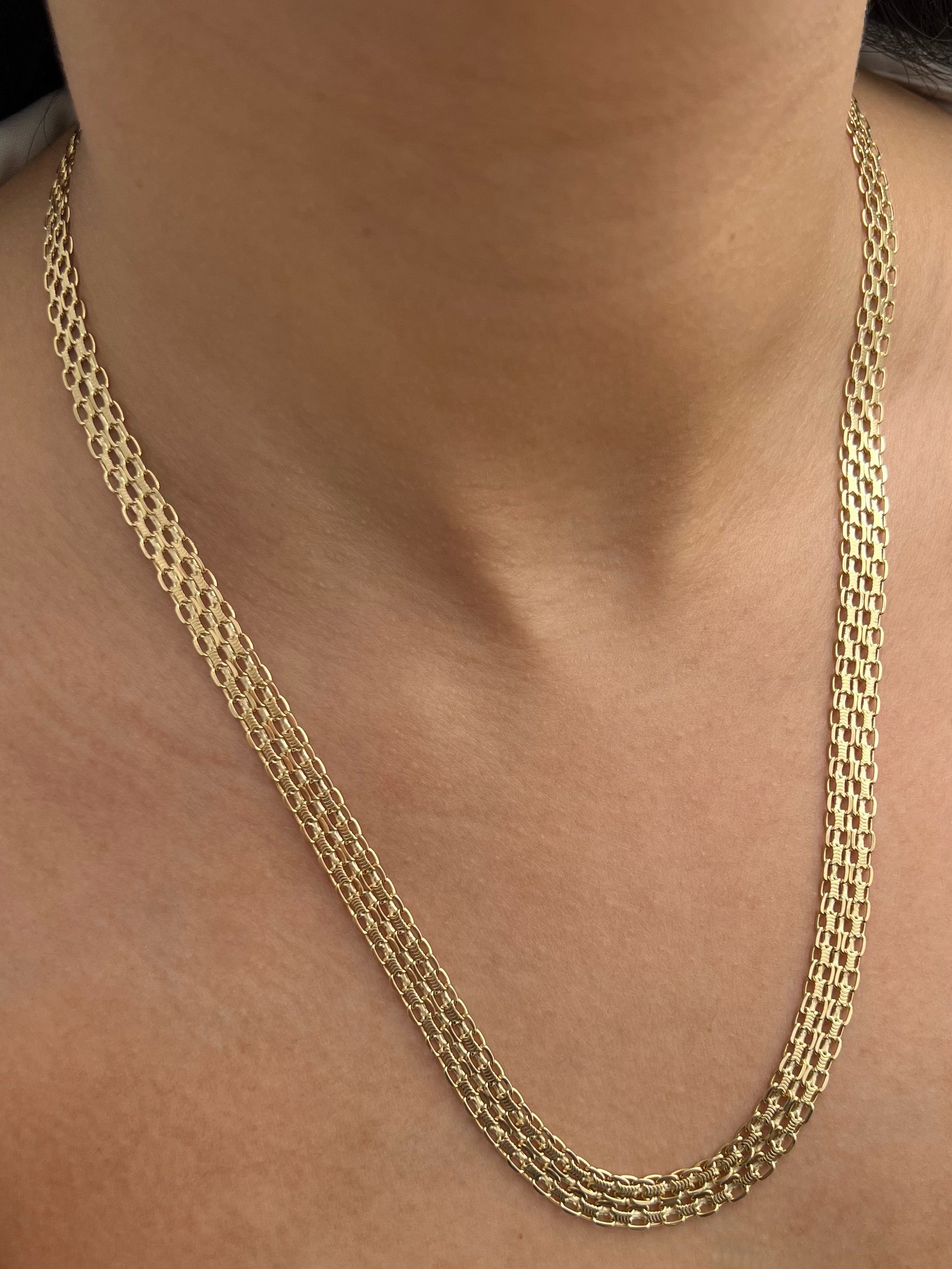 Cadena china 25.6gr / Largo 55cm — Oro Amarillo