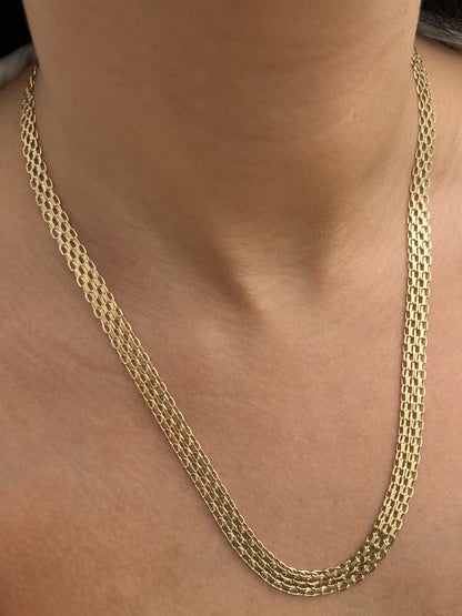 Cadena china 25.6gr / Largo 55cm — Oro Amarillo