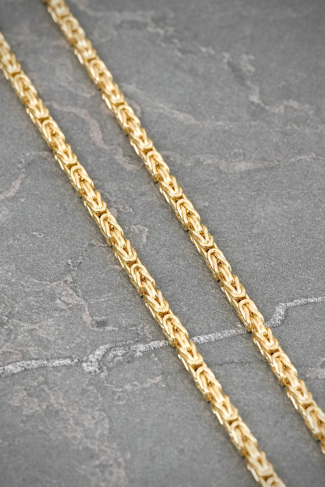 Cadena Punto Peruano 21.35gr / 70cm / 2.7mm — Oro Amarillo