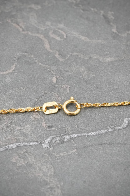 Cadena Lazo 0.85gr / 45cm / 1.2mm — Oro Amarillo