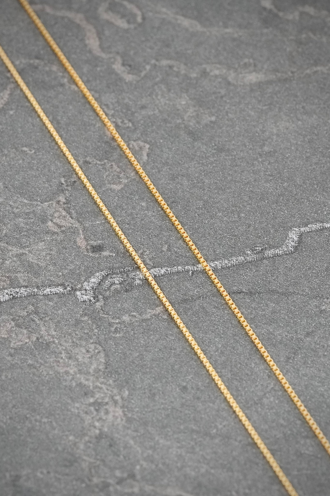 Cadena Veneciana 1.25gr / 45cm / 0.6mm — Oro Amarillo