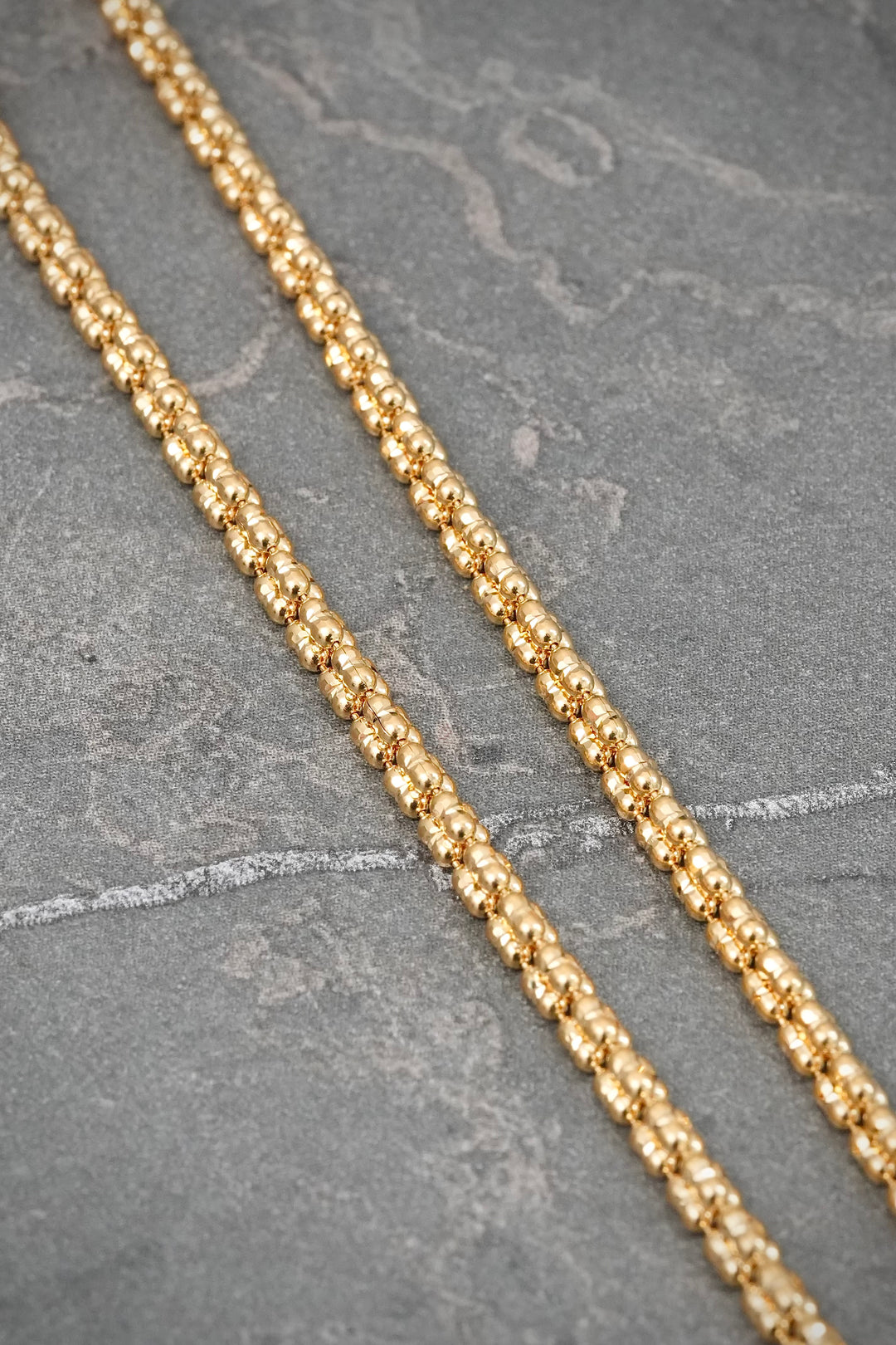 Cadena cunutillo 12.05gr / 50cm / 2.5mm — Oro Amarillo