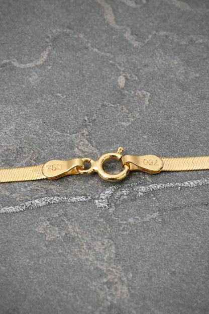 Cadena Espejo 5gr / 45cm / 2.5mm — Oro Amarillo