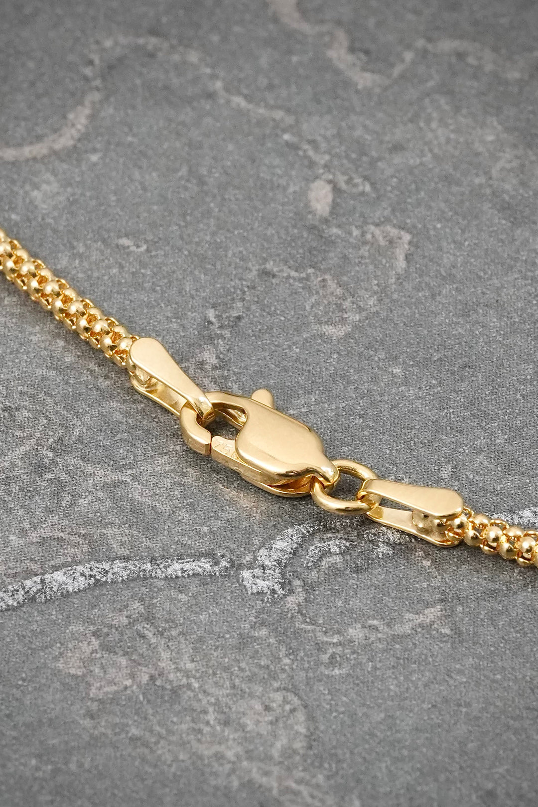 Cadena Cola de Raton 4.45gr / 45cm / 1.7mm — Oro Amarillo