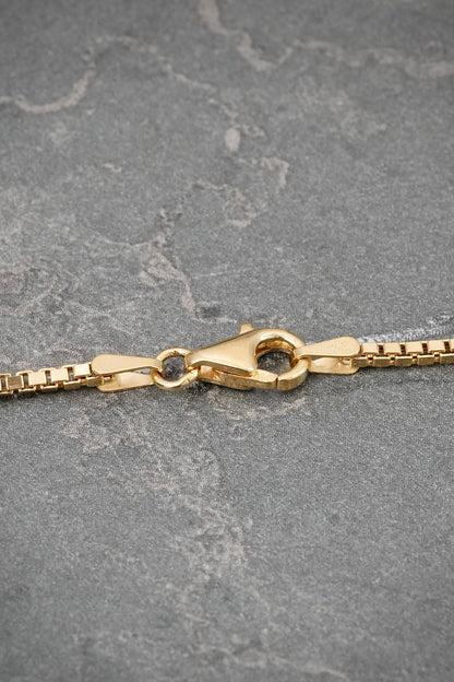 Cadena Veneciana 4.8gr / 50cm / 1.8mm — Oro Amarillo