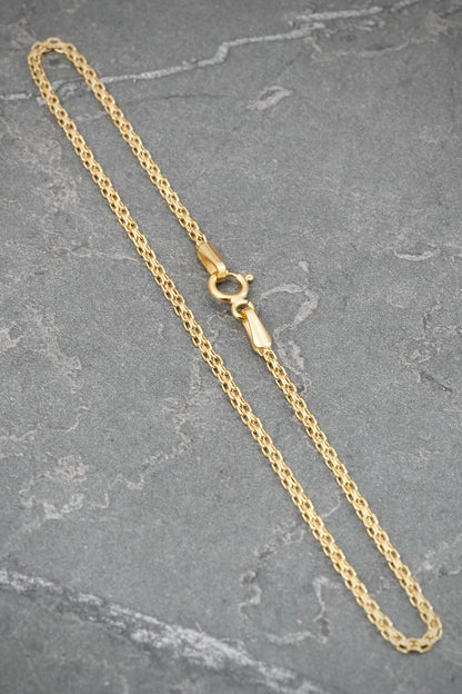 Pulso Chino 0.75gr / 20cm / 1.5mm — Oro Amarillo