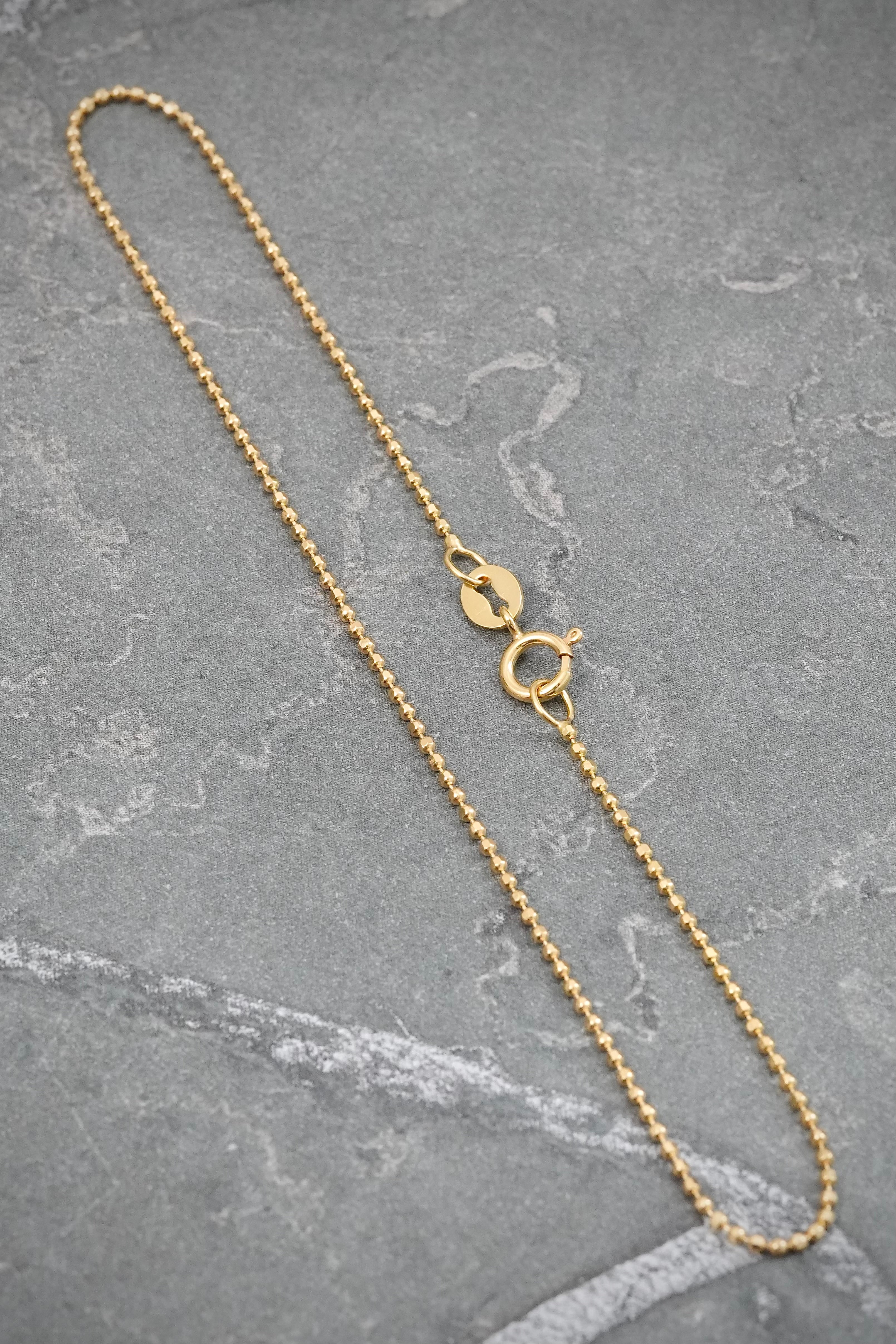 Pulso Mini Militar 0.85gr / 19cm / 1mm — Oro Amarillo