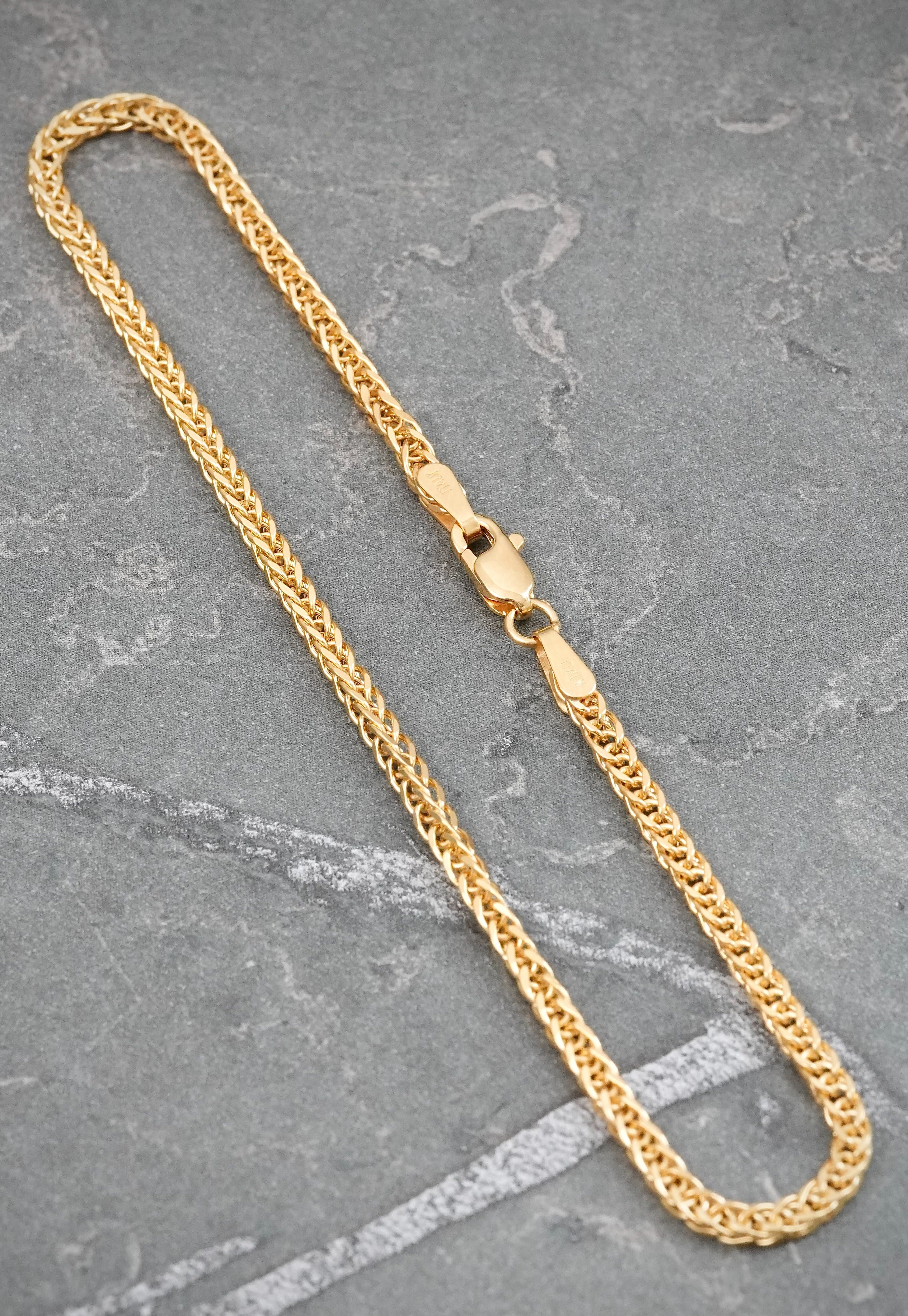 Pulso Franco 1.8gr / 19cm / 1.6mm — Oro Amarillo