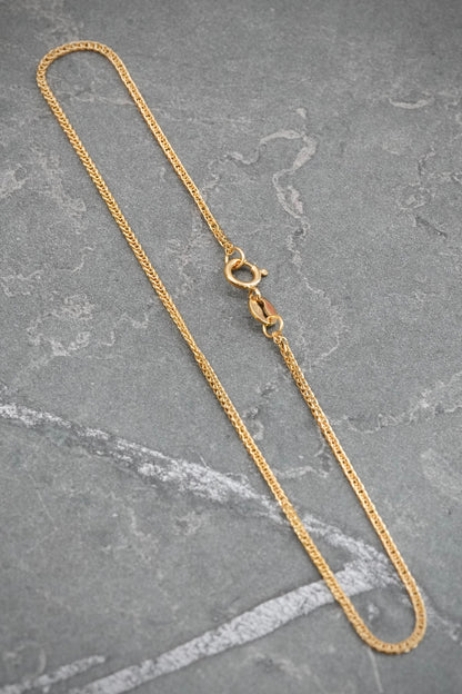 Pulso Mini Franco 0.8gr / 19cm / 0.7mm — Oro Amarillo