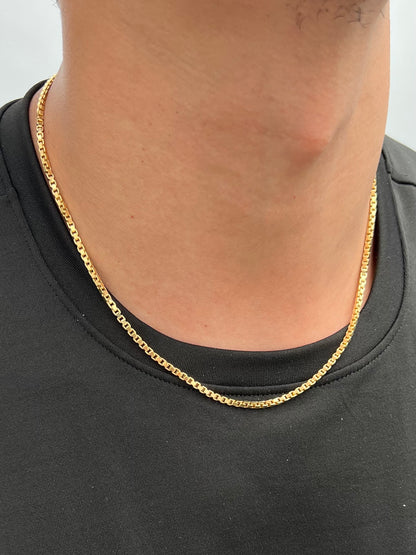 Cadena veneciana 10gr / Largo 50cm / Oro Amarillo italy +3 M