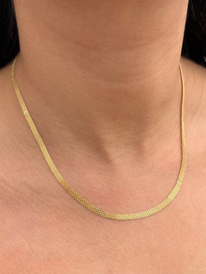 Cadena China 5.35gr / 45cm / 3.7mm — Oro Amarillo