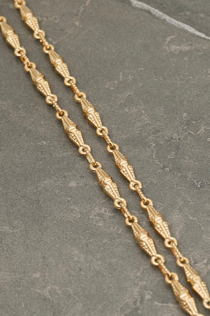 Cadena rustica 10.65gr / Largo 60cm / Oro Amarillo Nac M