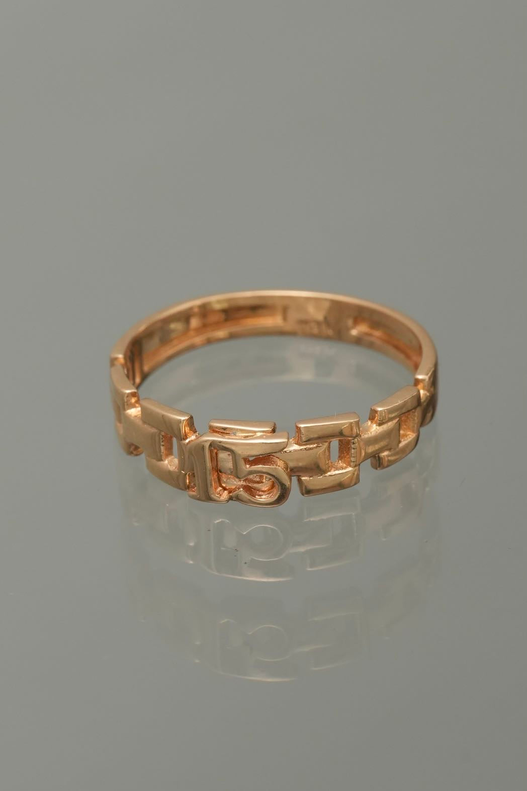 Anillo 15s 2.3gr / Talla 6 1/4 — Oro Amarillo