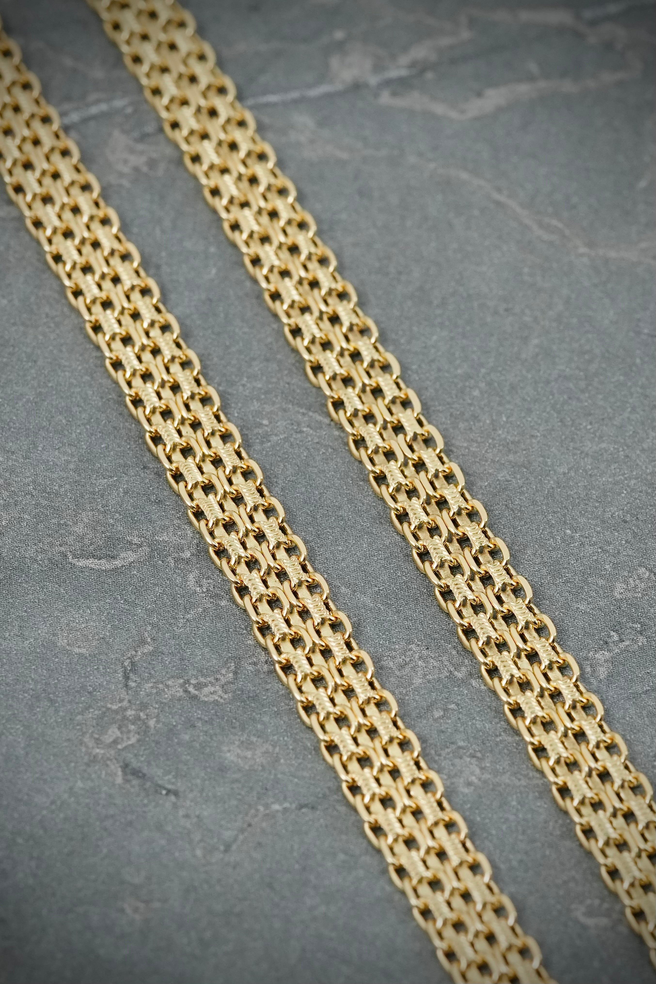 Cadena china 27.7gr / Largo 70cm / Oro Amarillo italy cte M