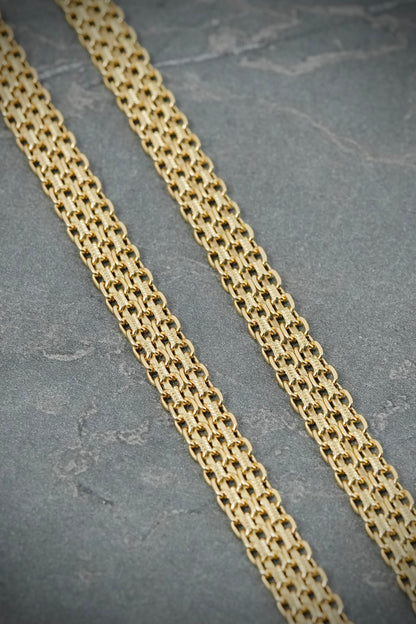 Cadena china 27.7gr / Largo 70cm / Oro Amarillo italy cte M