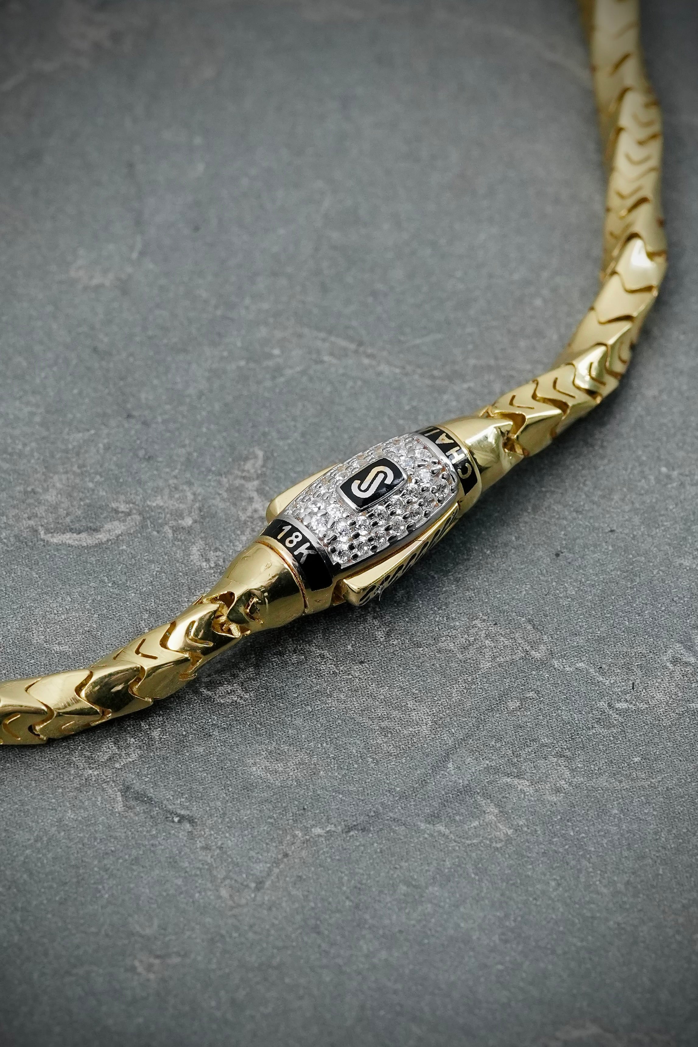 Cadena monaco 21.3gr / Ancho 60cm / Oro Amarillo italy +6 M