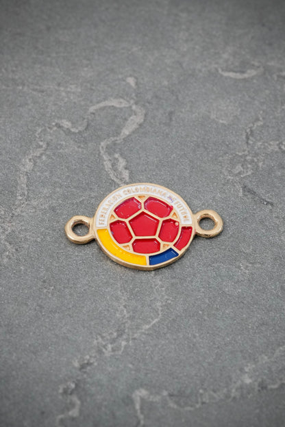 Herraje Selección Colombia 1.05gr / 1.8cm / 11.9mm — Oro Amarillo