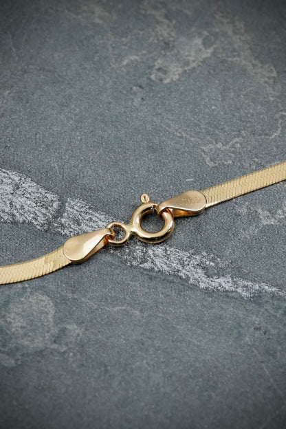 Cadena espejo 4.3gr / Largo 45cm / Oro Amarillo italy +3 B