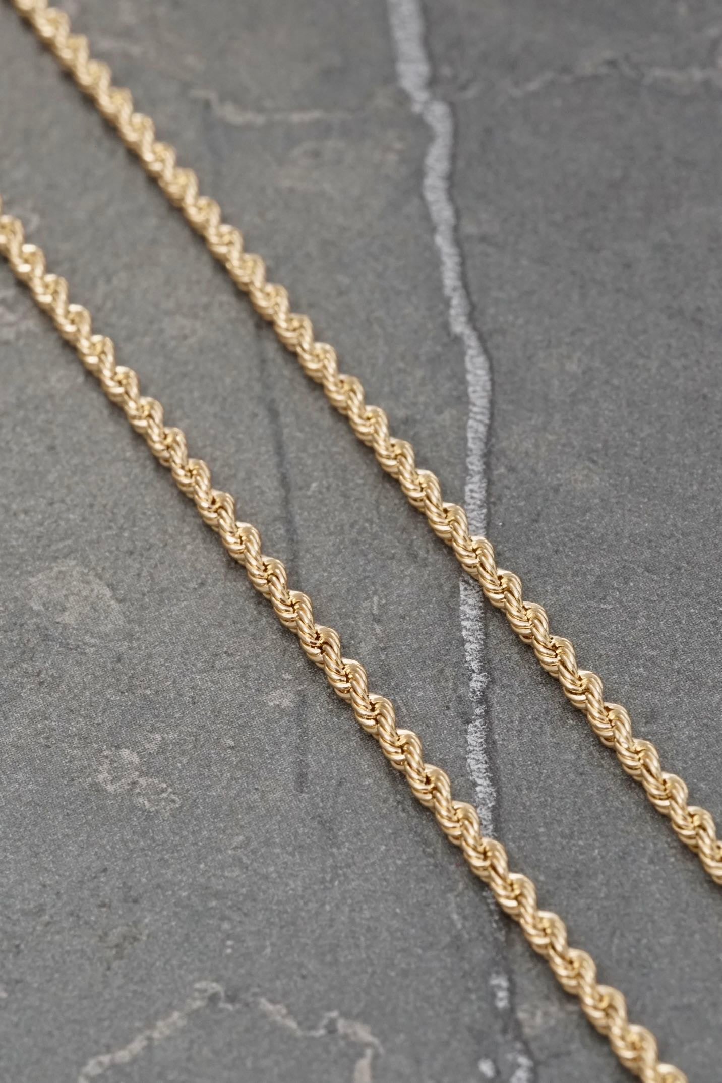 Cadena lazo 3.15gr / Largo 60cm / Oro Amarillo italy +2 M