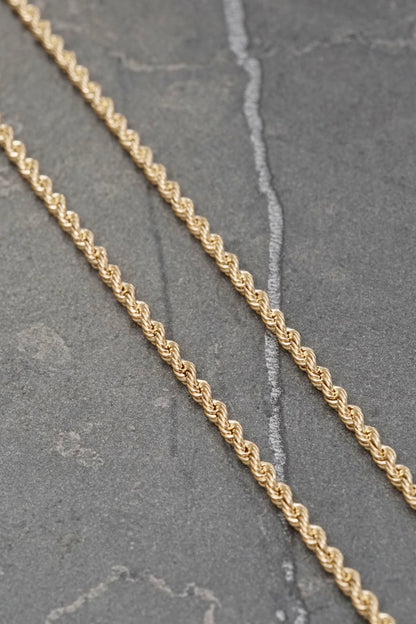 Cadena lazo 3.2gr / Largo 60cm / Oro Amarillo italy +2 M