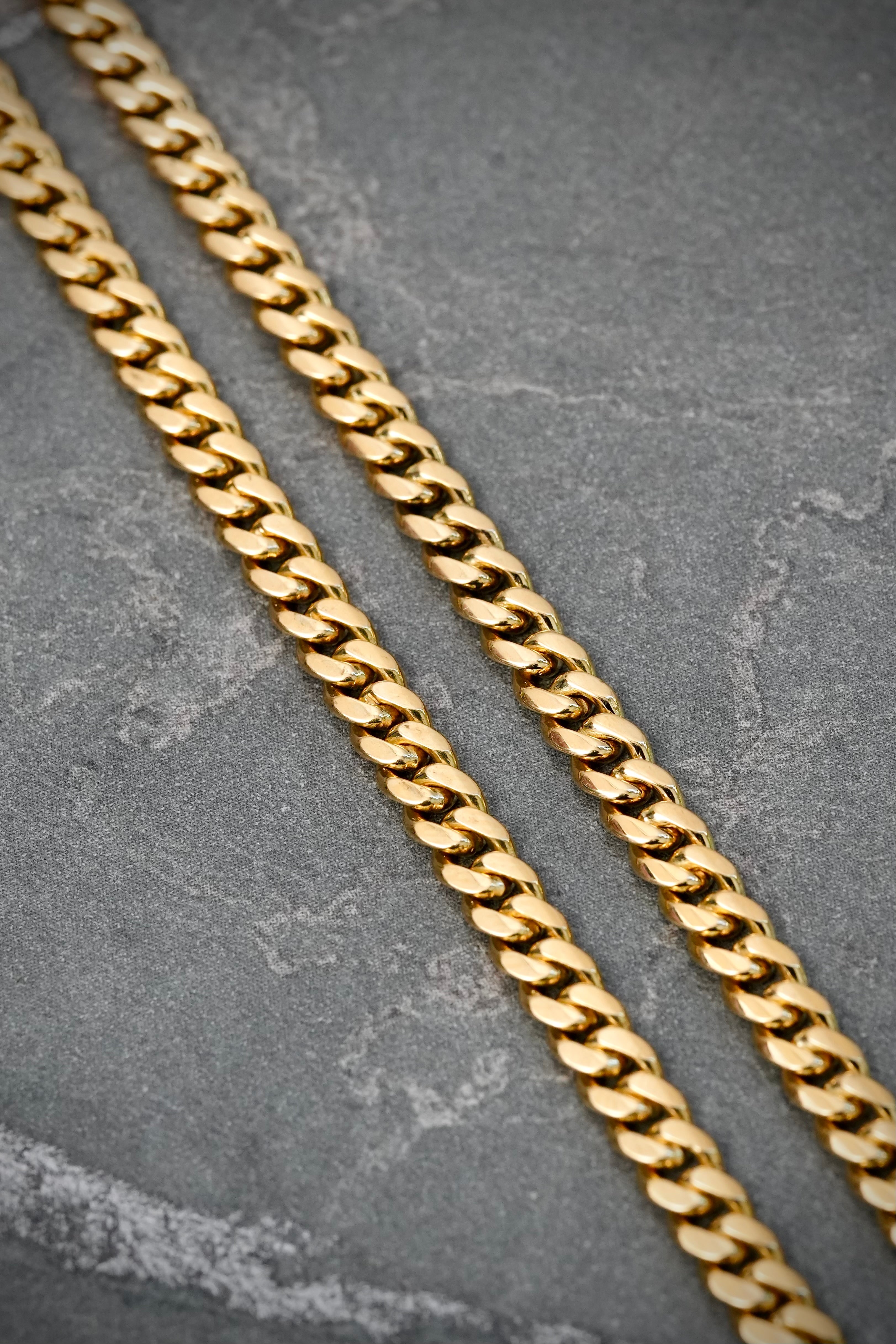 Cadena cubana 31.1gr / Largo 60cm / Oro Amarillo Nac B