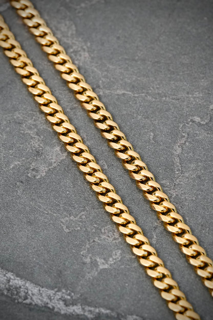 Cadena cubana 31.1gr / Largo 60cm / Oro Amarillo Nac B