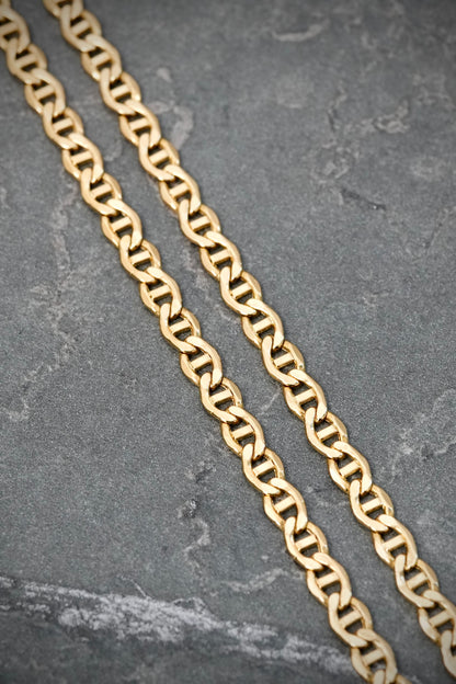 Cadena escalera 7.2gr / Largo 60cm / Oro Amarillo italy +3 M