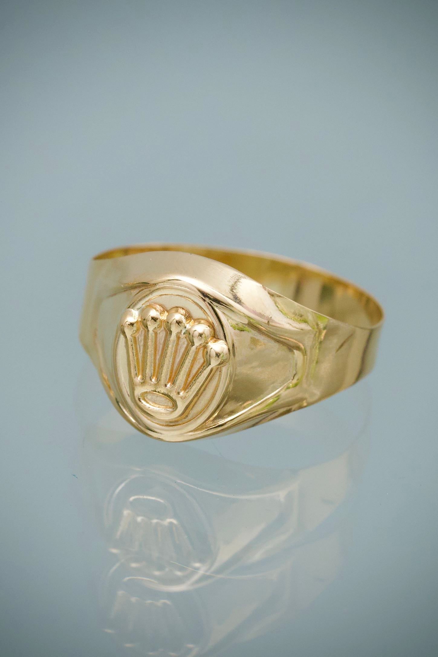 Anillo Rx 2.2gr / Talla 10 3/4 — Oro Amarillo
